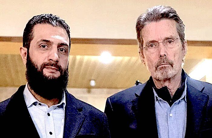 Click to enlarge al-Jolani and Smith
