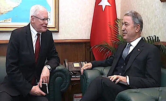 Click to enlarge Jeffrey /Turk Defense minister