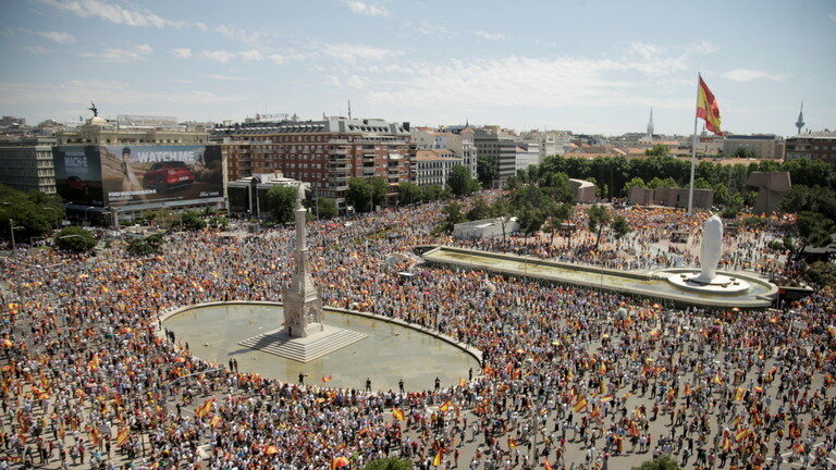 Madrid protest