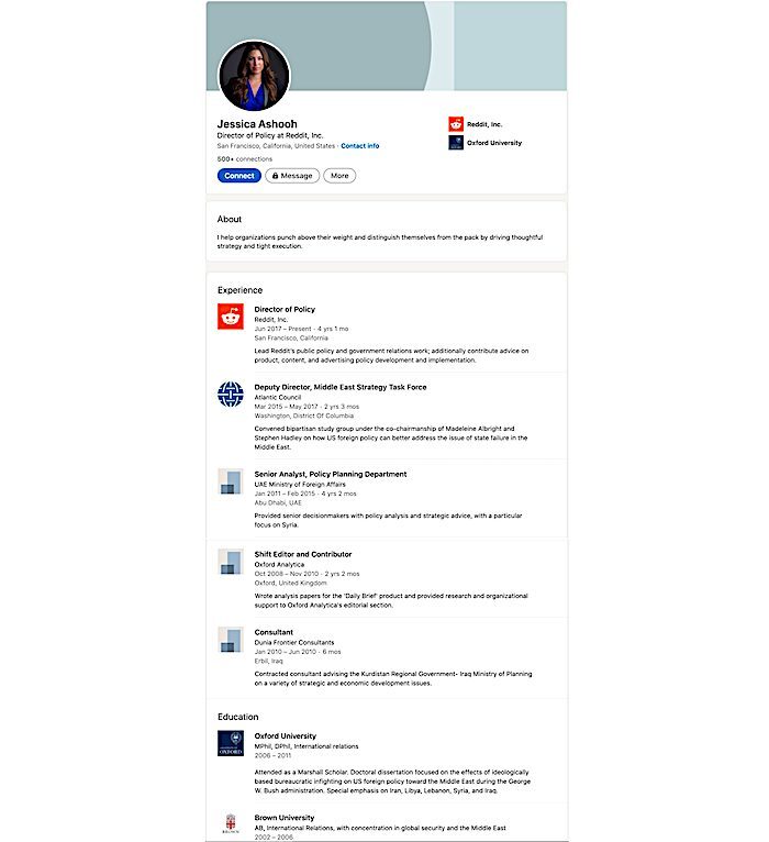 Click to enlarge Ashtooh resume