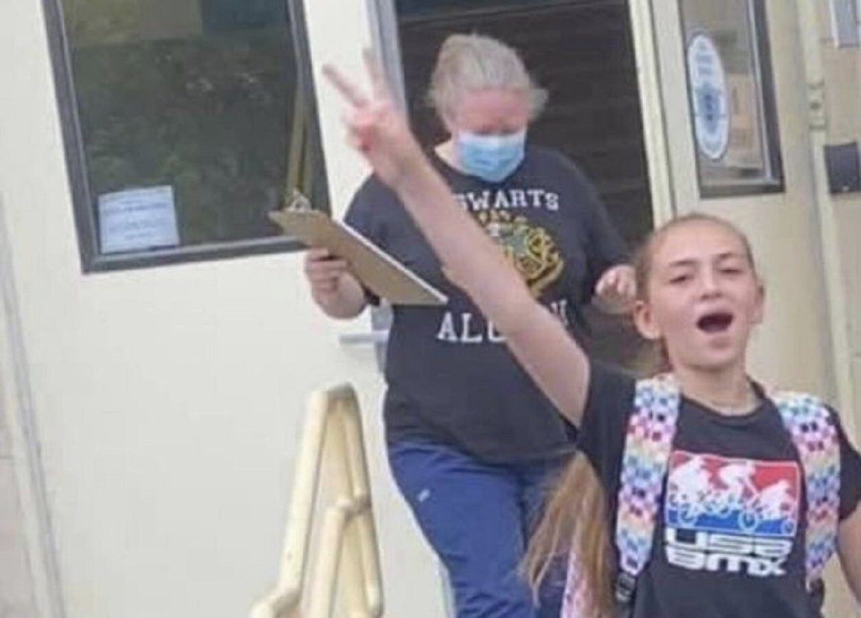 jenna miller kicked out school mask