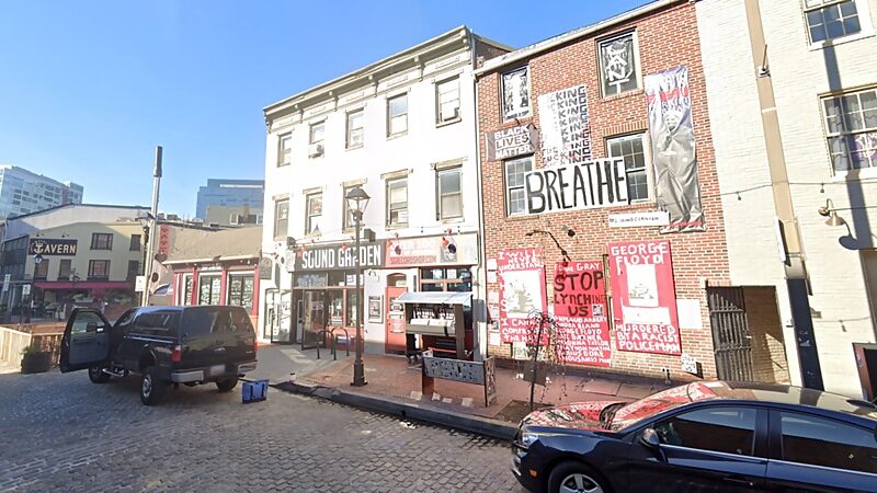 Click to enlarge baltimore fells point street blm signs