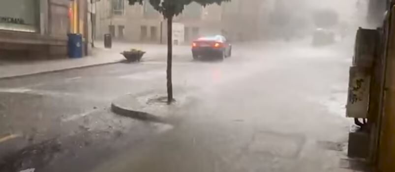 Ourense storm