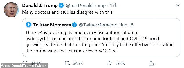 donald trump tweet