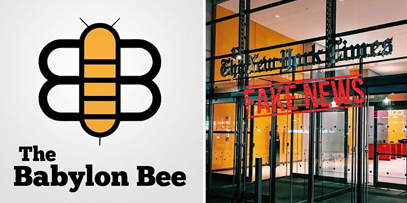 Click to enlarge babylon bee new york times