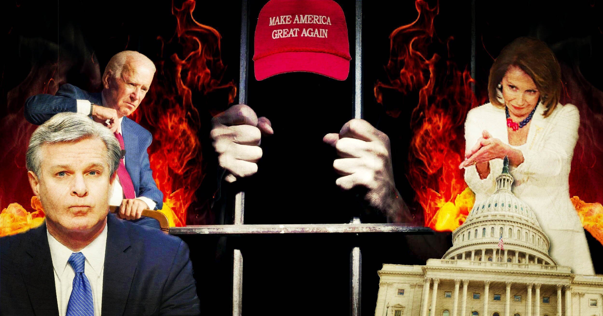wray biden pelosi maga