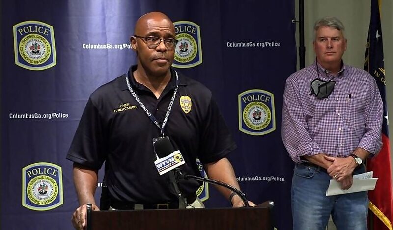 Click to enlarge Columbus Police Chief Chief Freddie Blackmon