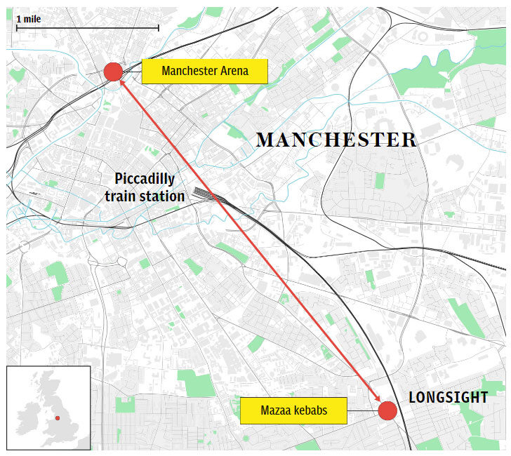 Click to enlarge Manchester Map