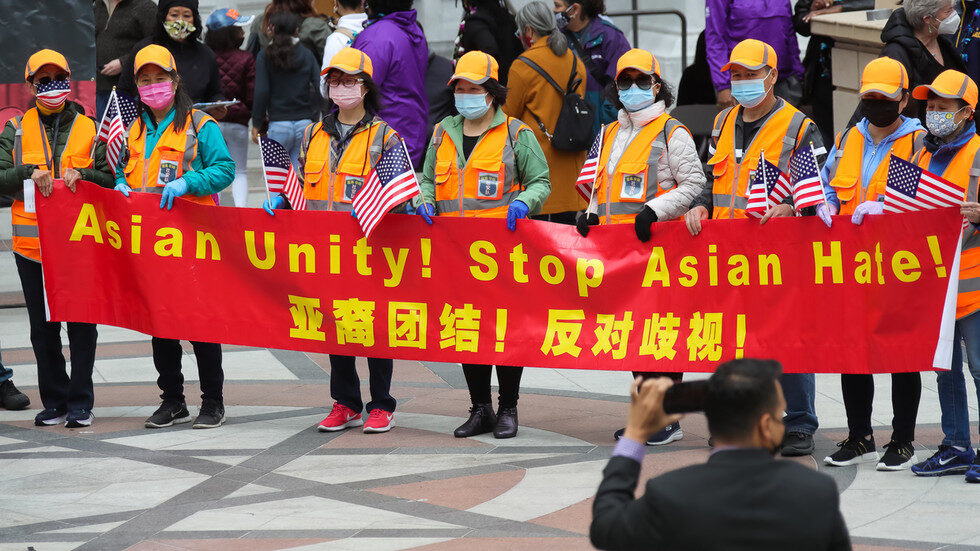 Click to enlarge Stop Asian Hate rally