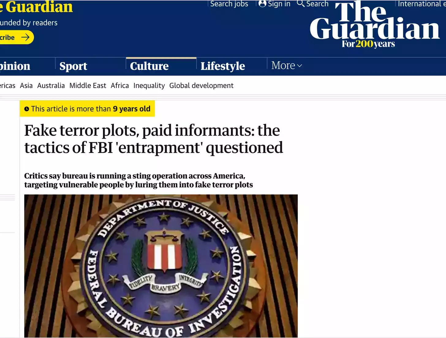 Click to enlarge The Guardian