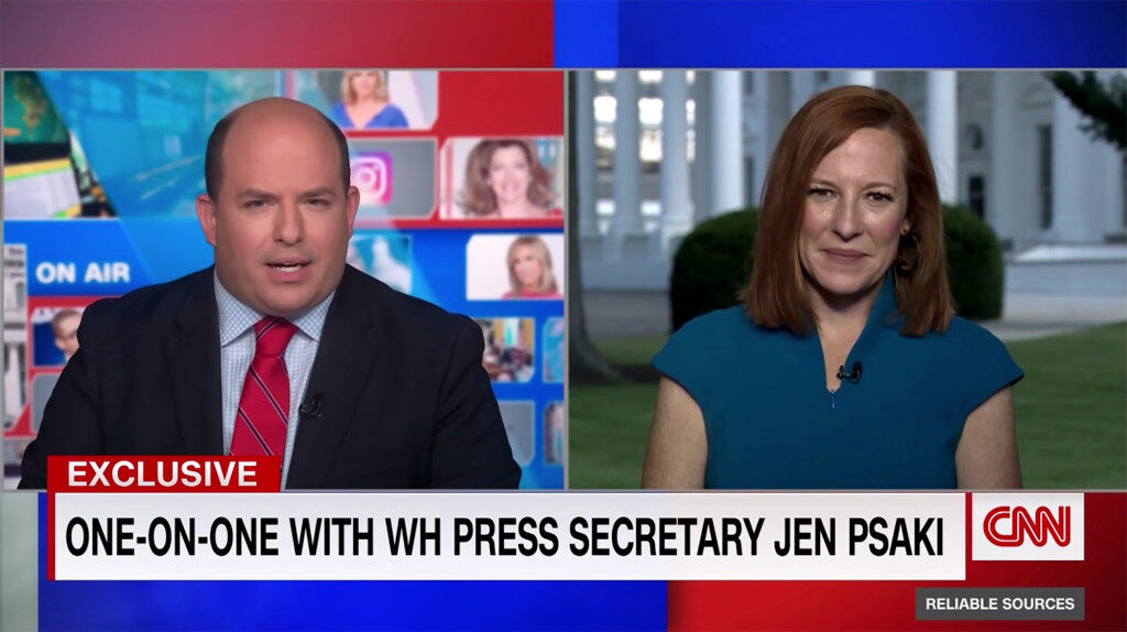 Click to enlarge Jen Psaki