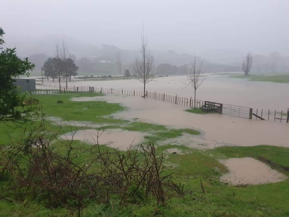 Floods in Gisborne District, New Zealand,