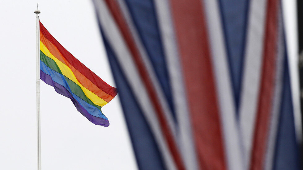 lgbt flag pride british flag union jack