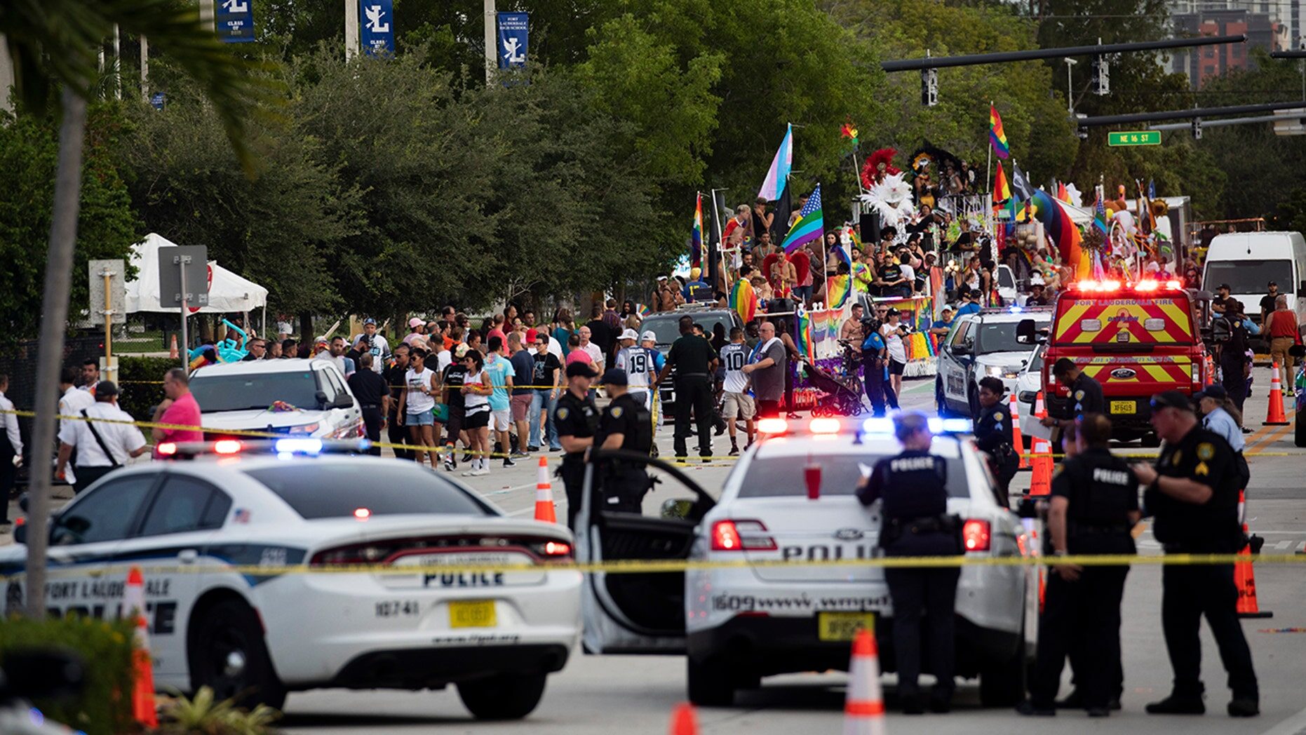Click to enlarge truck pride parade floride accident