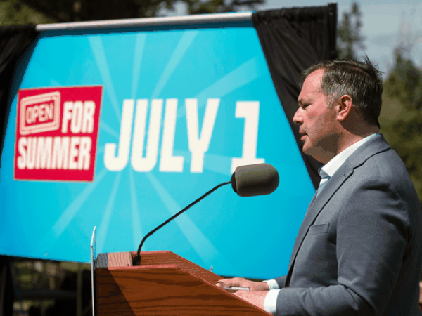 Click to enlarge Alberta Premier Jason Kenney