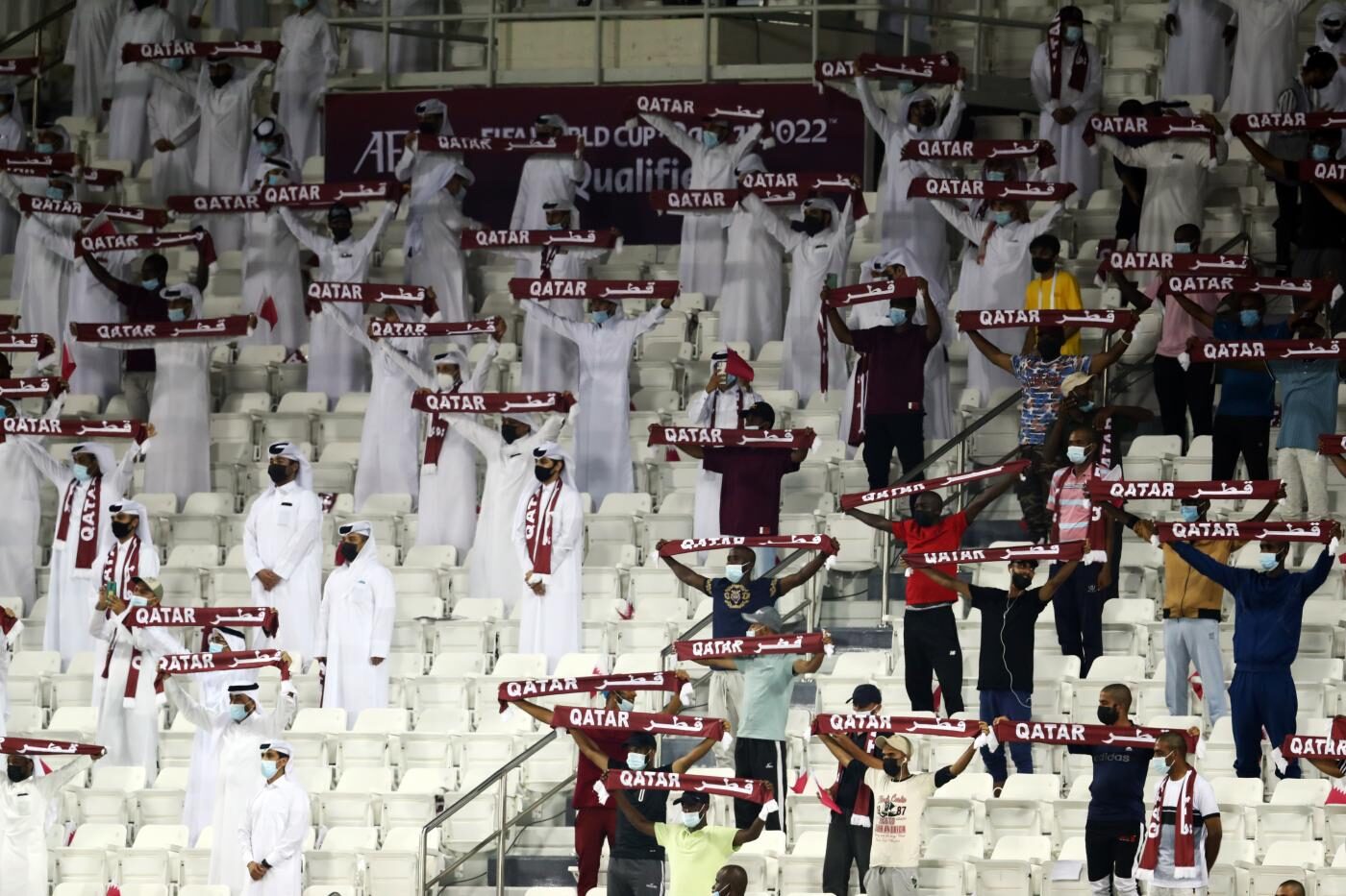 Click to enlarge Qatar football