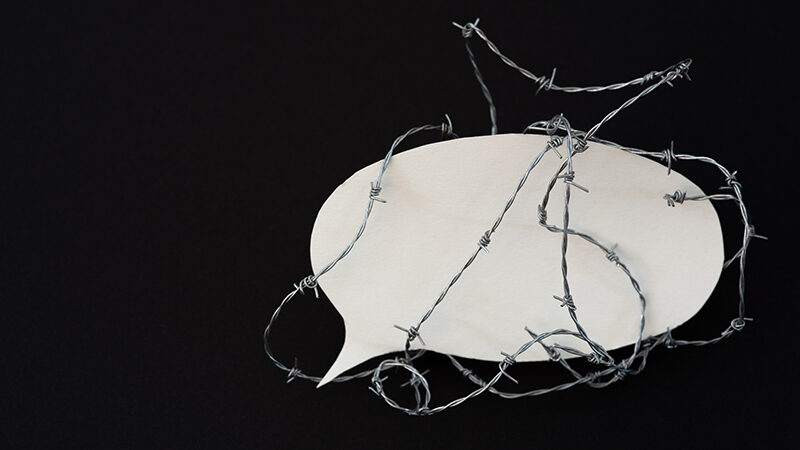 Click to enlarge barbed wire speech bubble
