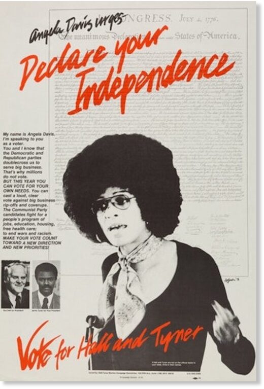 angela davis poster