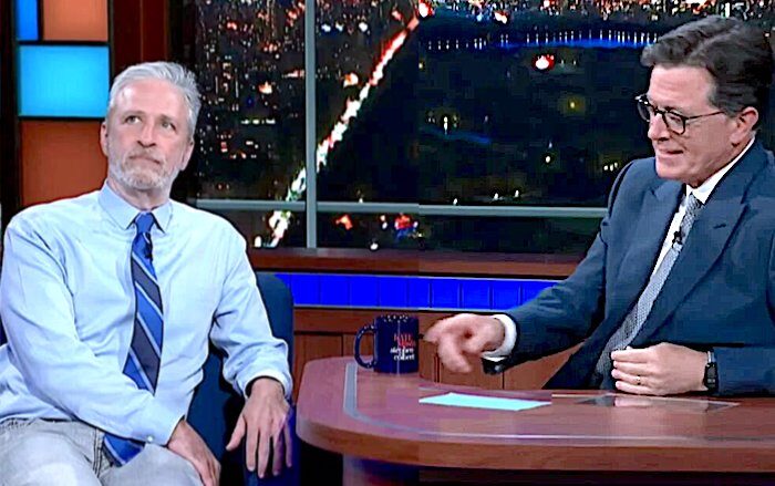 Click to enlarge Stewart/Colbert