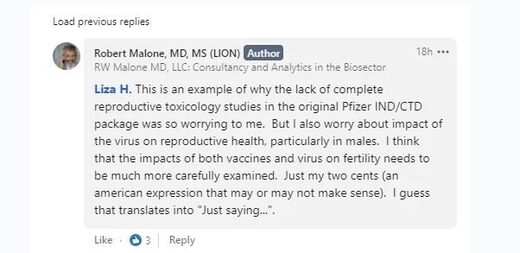 Facebook post pfizer vaccine