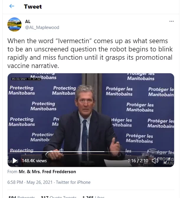Brian Pallister video