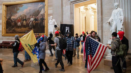 protesters enter capitol building january 6