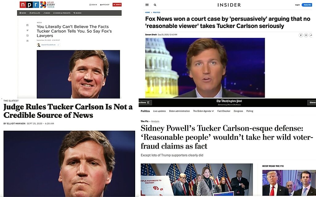 Click to enlarge tucker carlson headlines