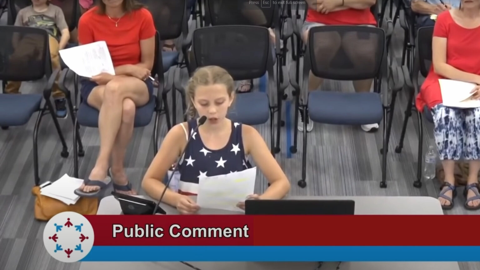 Click to enlarge novalee speech posters BLM school board