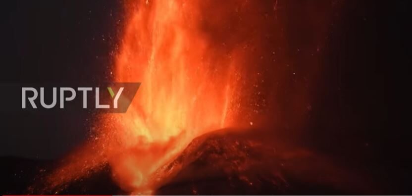 Mount Etna eruption