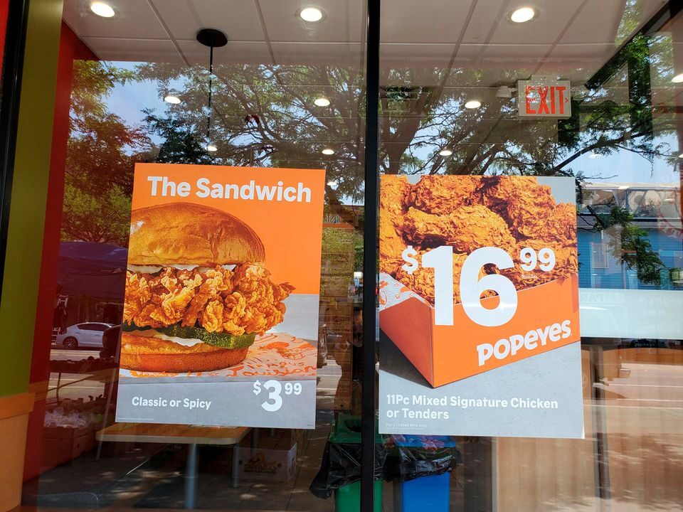 Click to enlarge popeyes chicken special