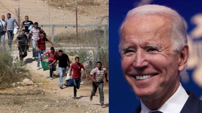 Click to enlarge Biden illegal migrants