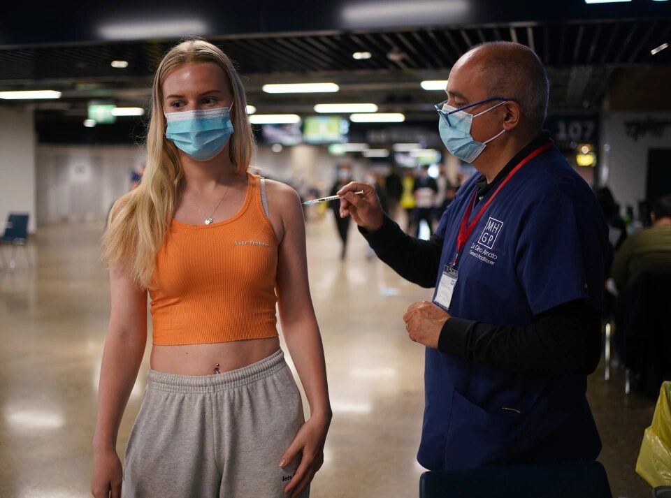 Click to enlarge Maisie Ayres vaccination