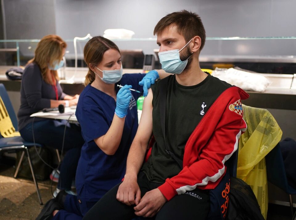 Click to enlarge Vaccination