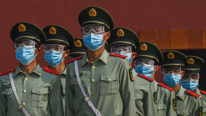 Click to enlarge chinese corona army