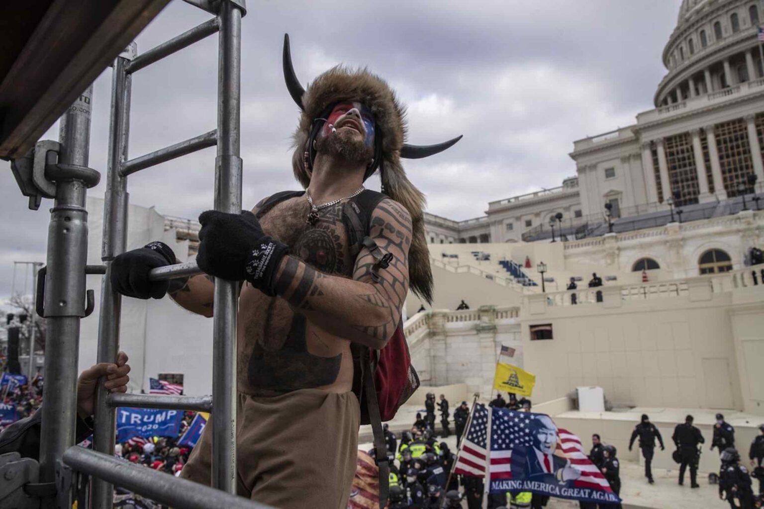 qanon shaman