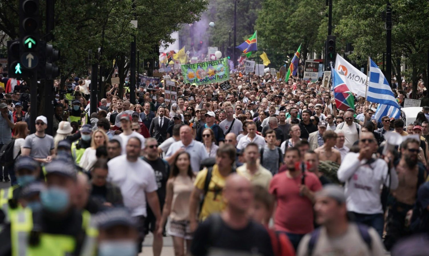London Protestors