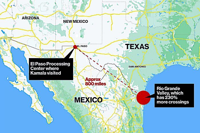 US Mex border map