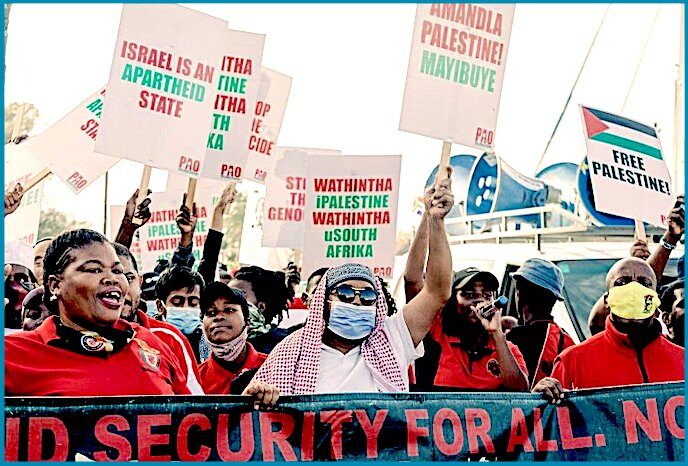 S. African protest