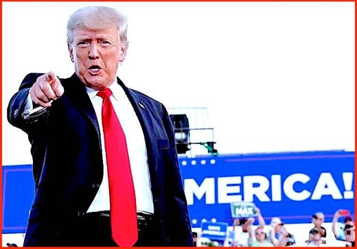Click to enlarge Campaign rally