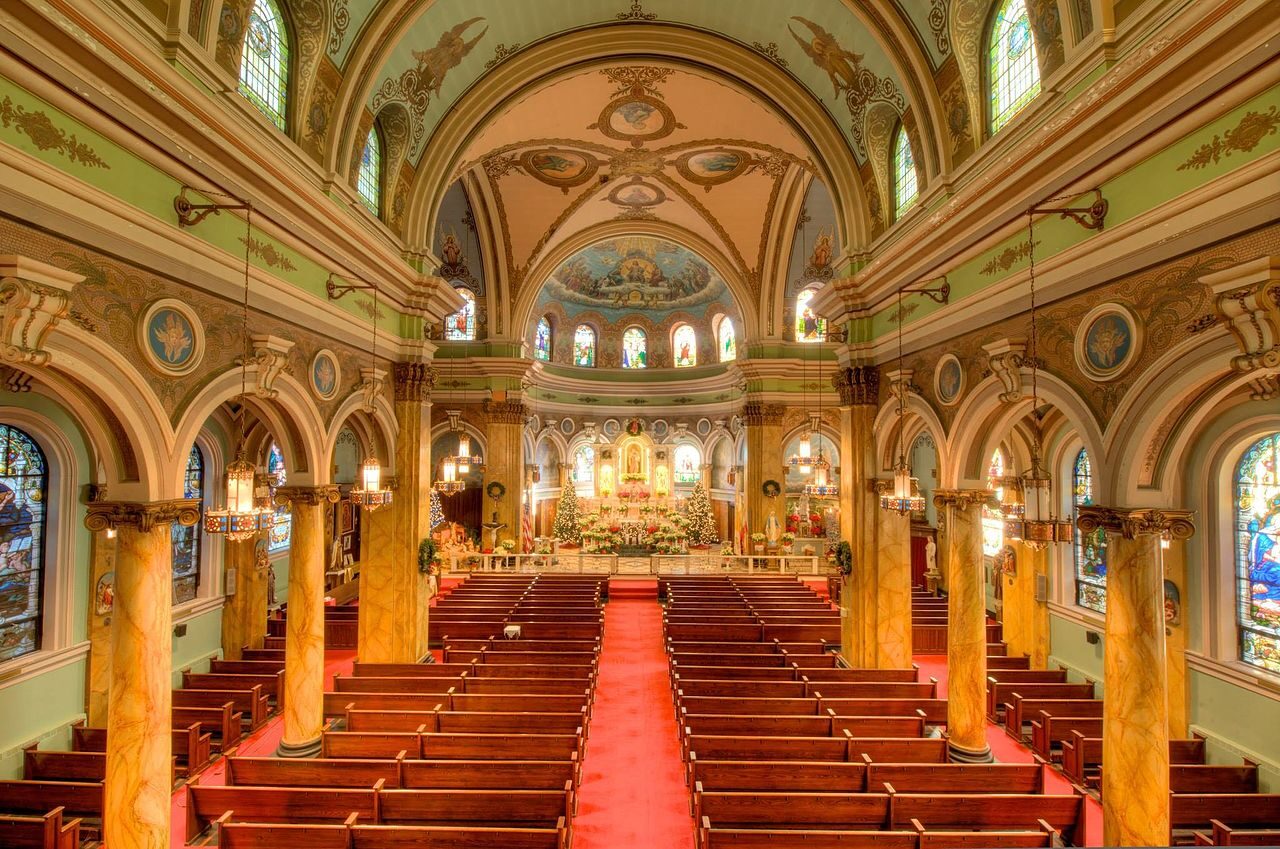 Nave of St. Joseph's Polish Catholic Church, Camden