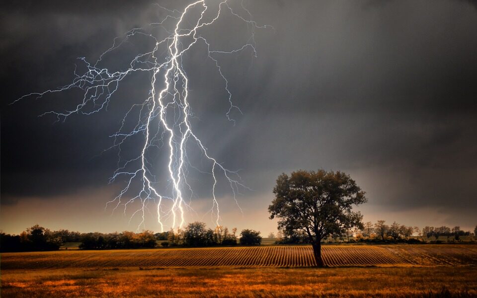 In India, every third death caused due to natural calamities is because of lightning strike.