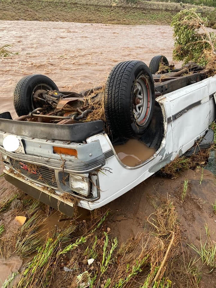 Floods swept away vehicles in Presidio County,