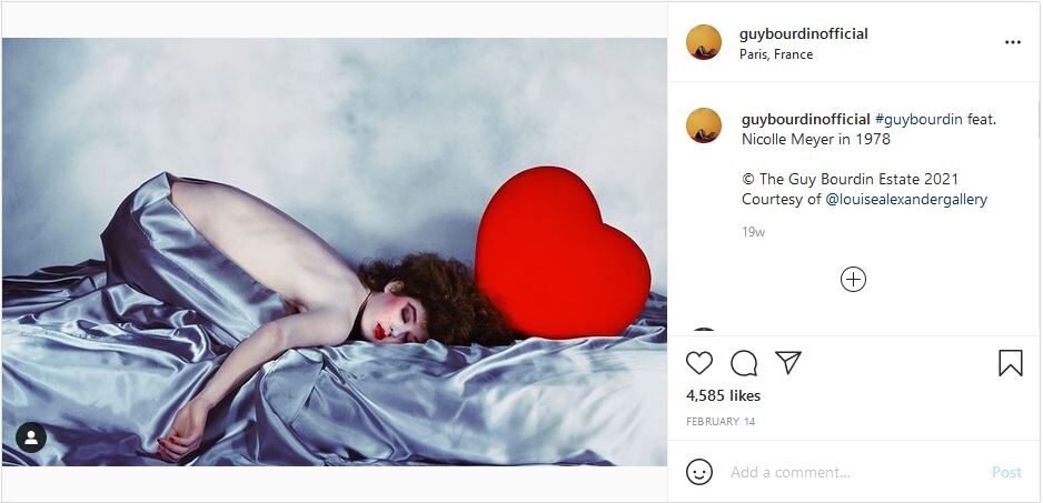 Click to enlarge guy bourdin porno chic poster