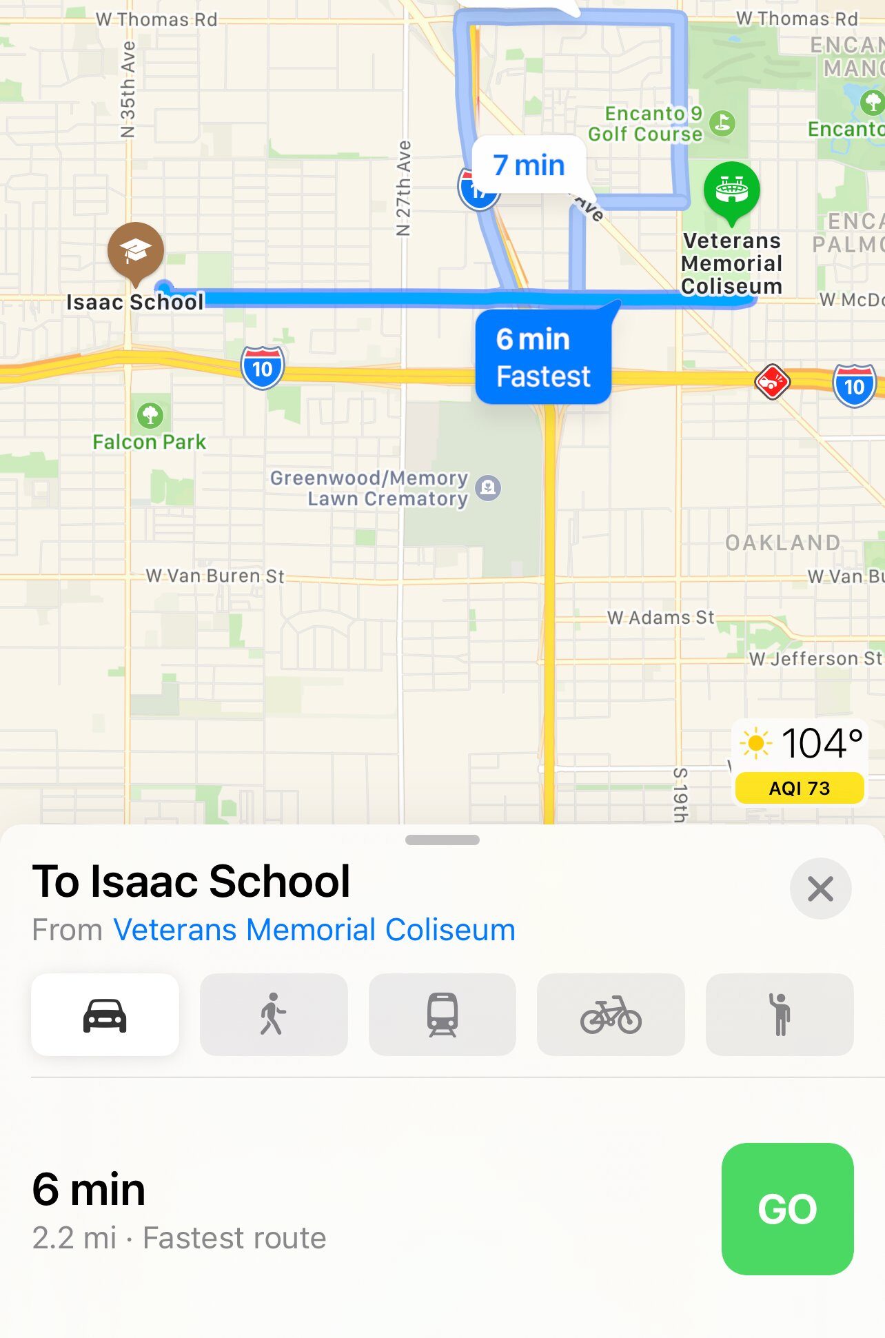 Click to enlarge map arizona audit jill biden rally