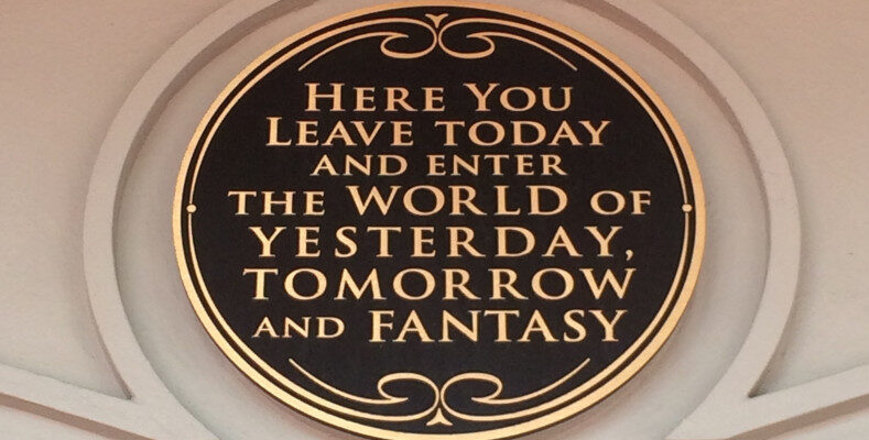 Click to enlarge Disneyland entrance