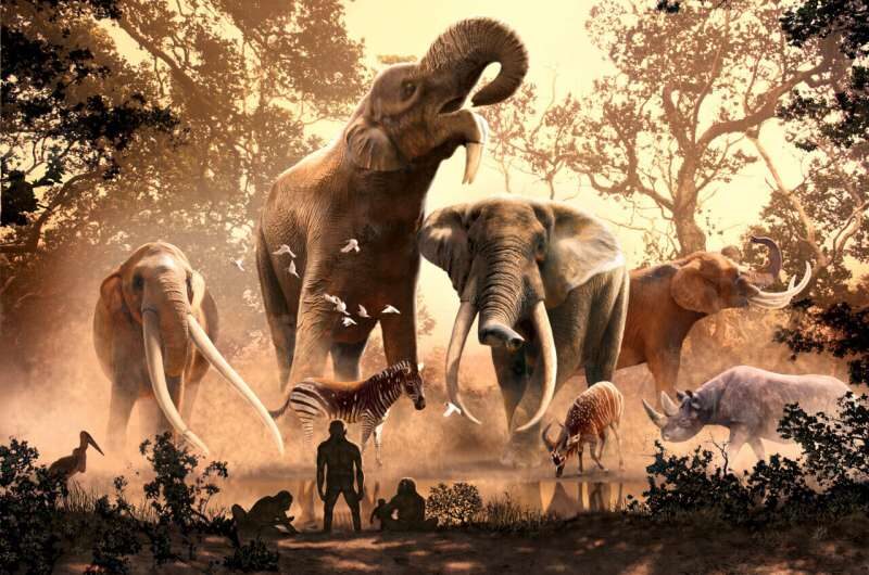 prehistoric megafauna megaflora