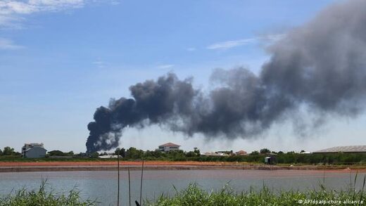 Bangkok chemical plant fire