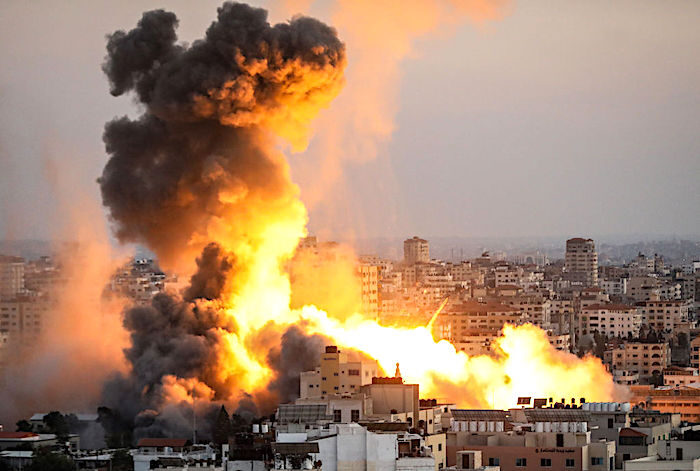 Gaza bombed
