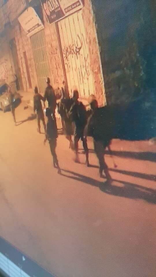Click to enlarge Israeli soldiers patrolling Jenin Refugee Camp