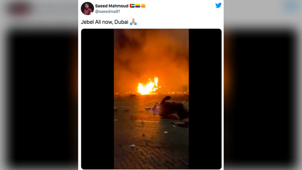 Dubai port explosion